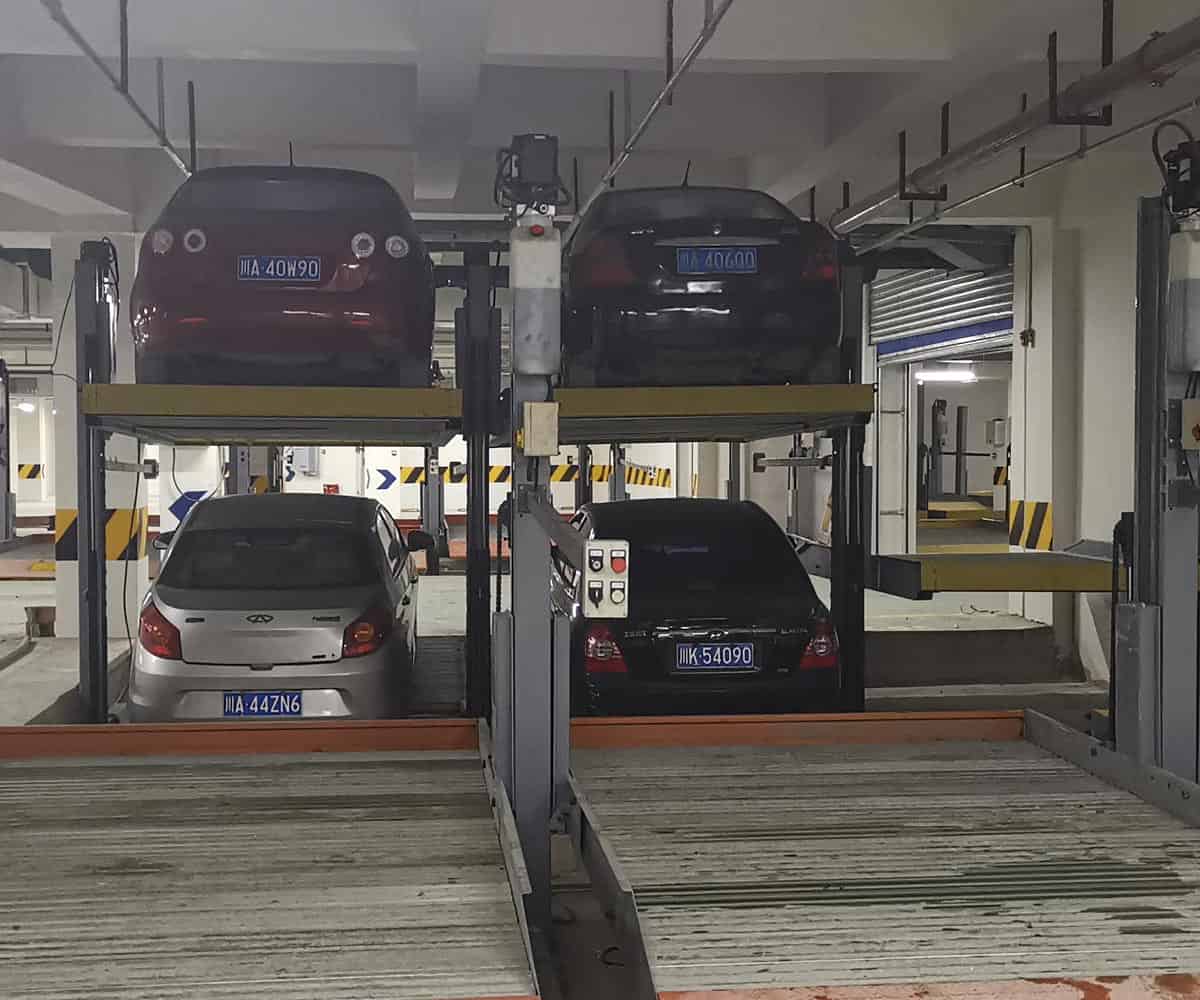 白水縣二層升降橫移停車(chē)位過(guò)驗(yàn)收