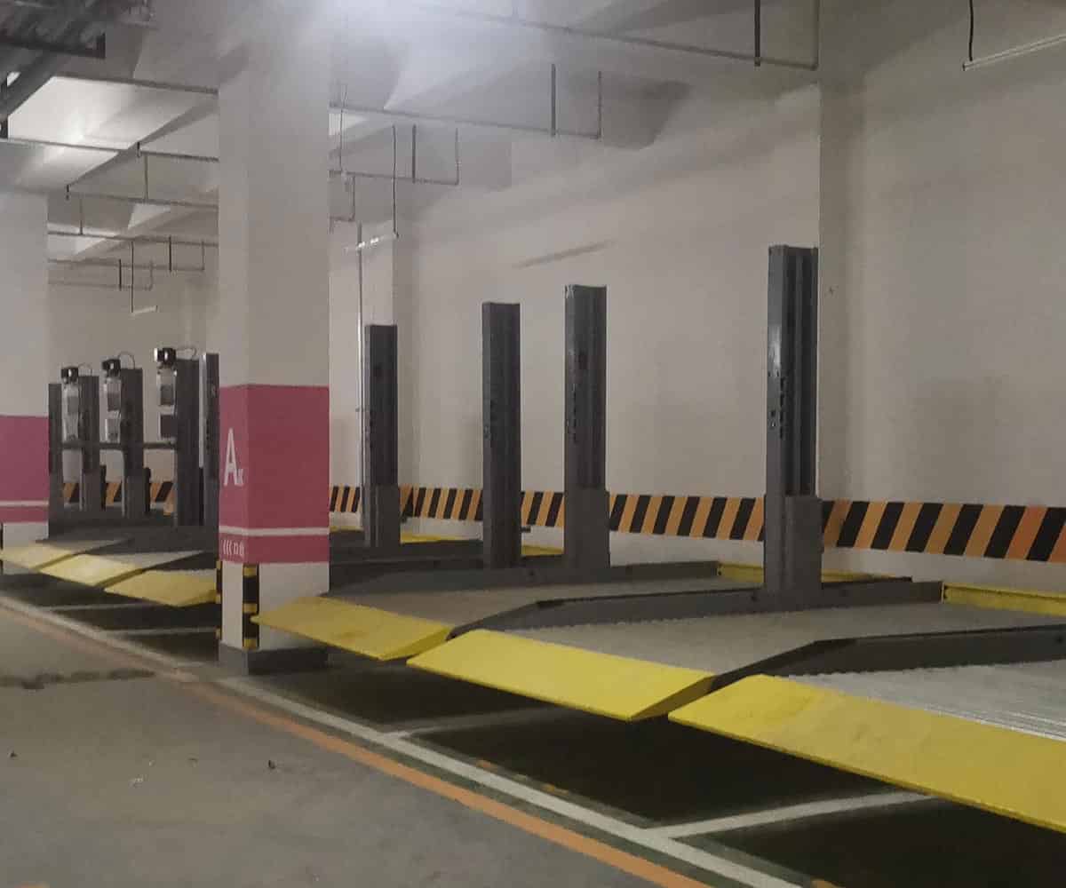 平利縣兩柱升降式停車設備回收