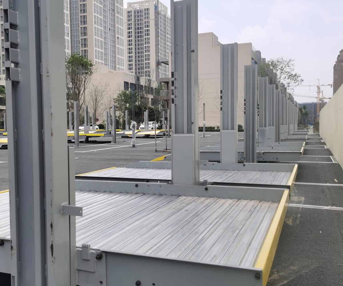 子長縣四柱式機械車庫改造