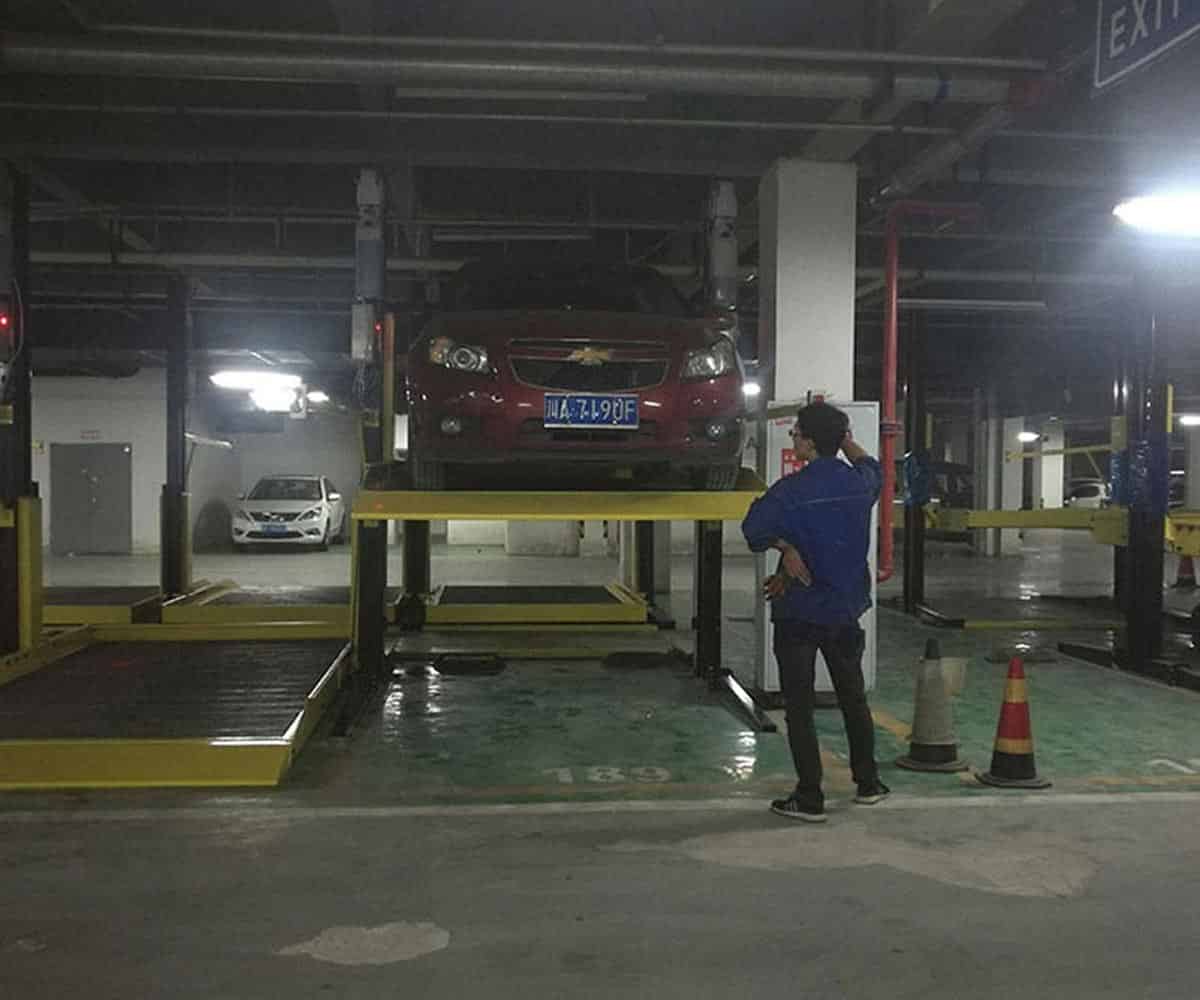 黃龍縣雙柱機械式立體車庫租賃