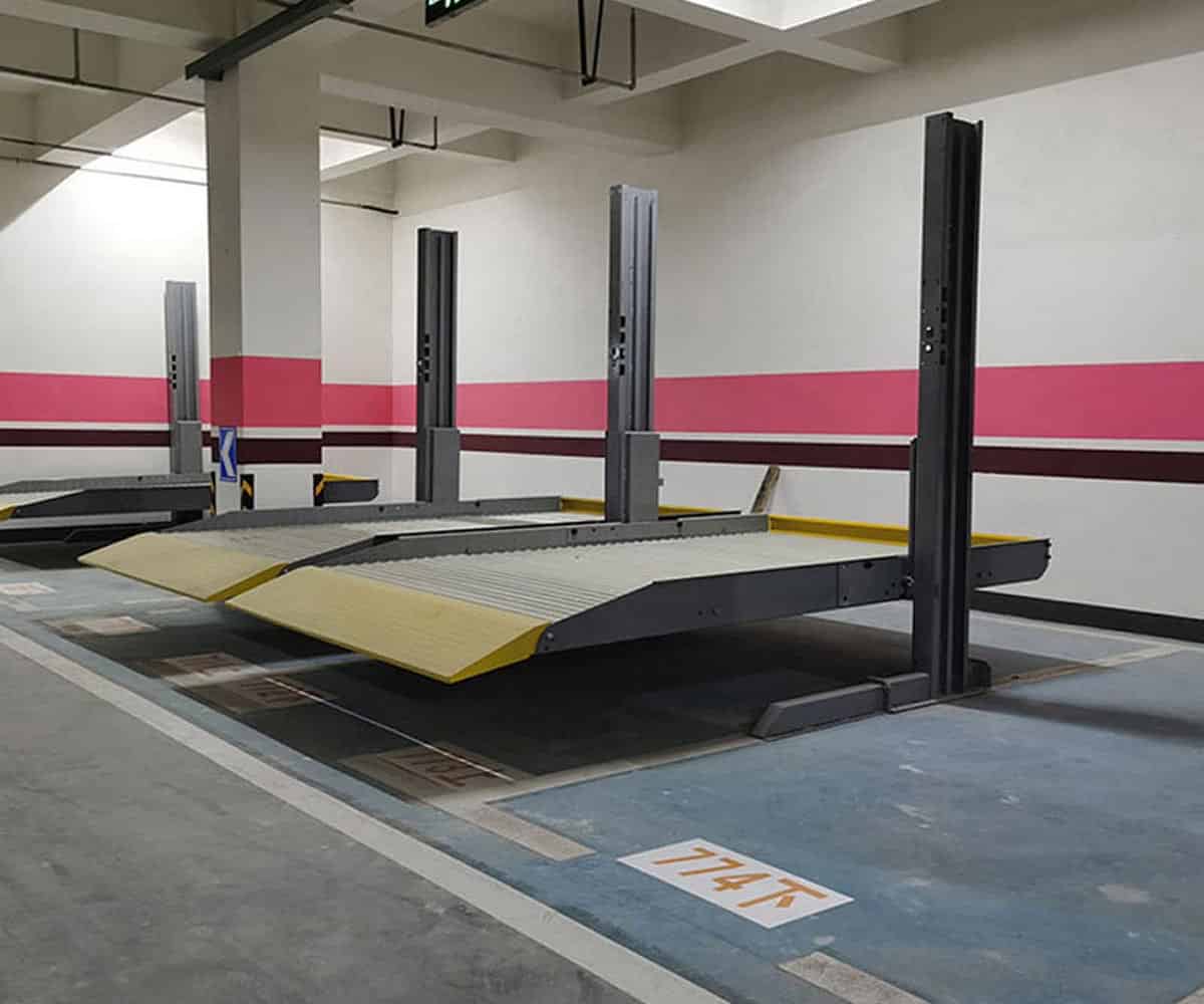 雙柱升降式機(jī)械式立體車庫出租