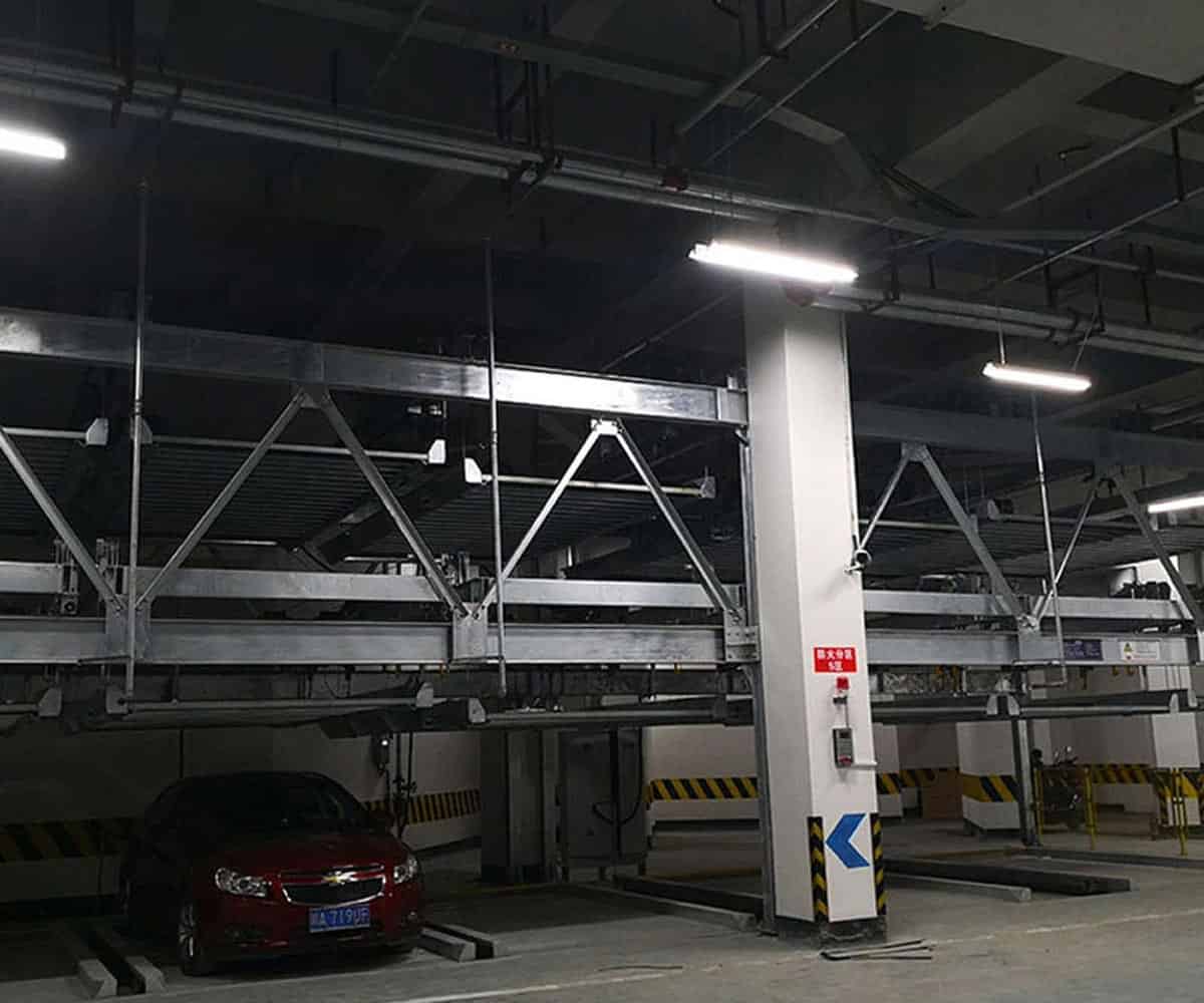 張家川縣雙層簡易式機(jī)械式停車位安裝
