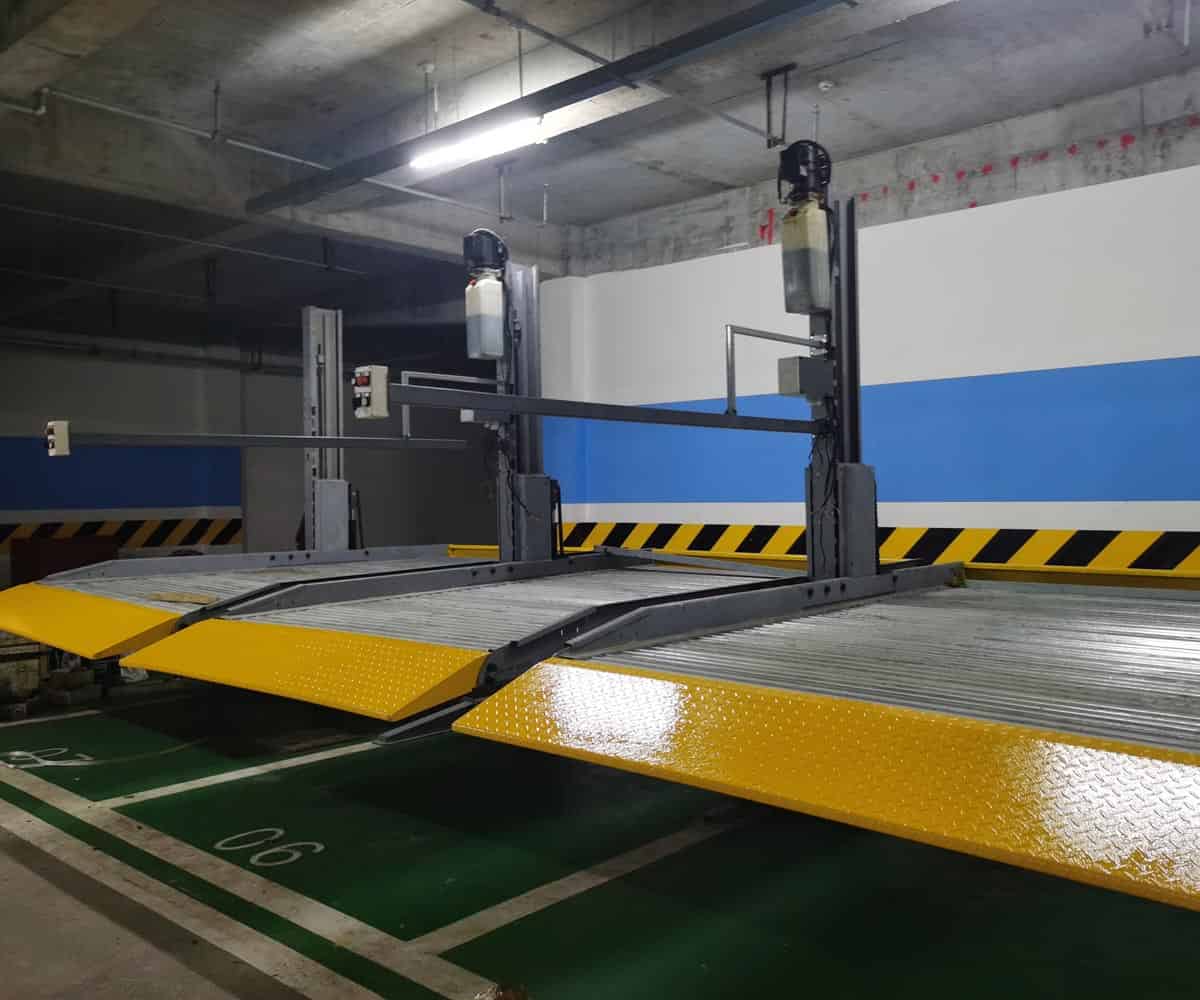 環(huán)縣2層簡易式立體停車場