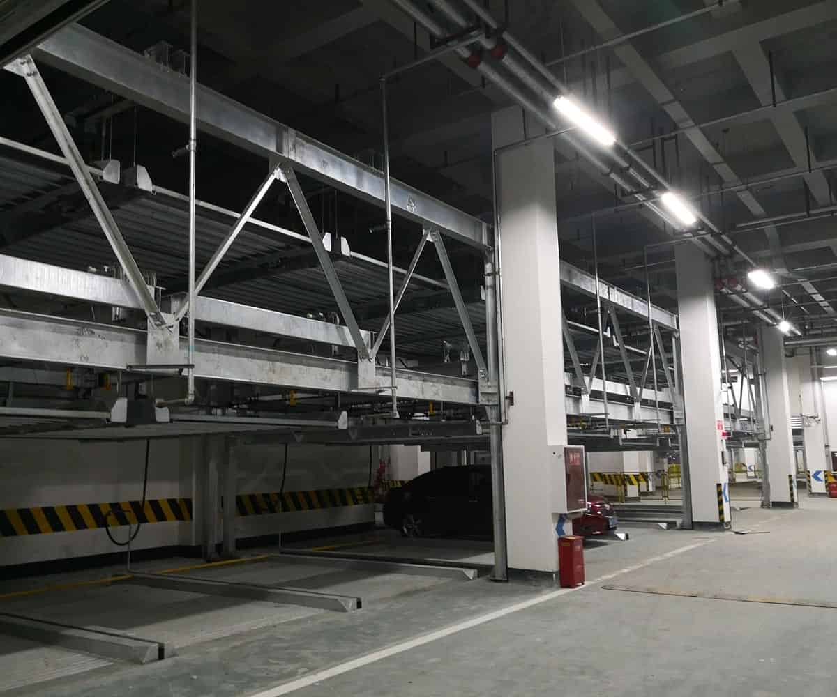 渭城區(qū)PSH5五層升降橫移立體車庫設(shè)備