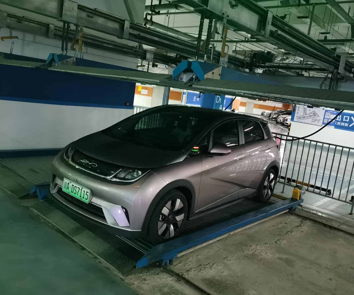 舟曲縣單列PSH2二層升降橫移立體車庫(kù)設(shè)備