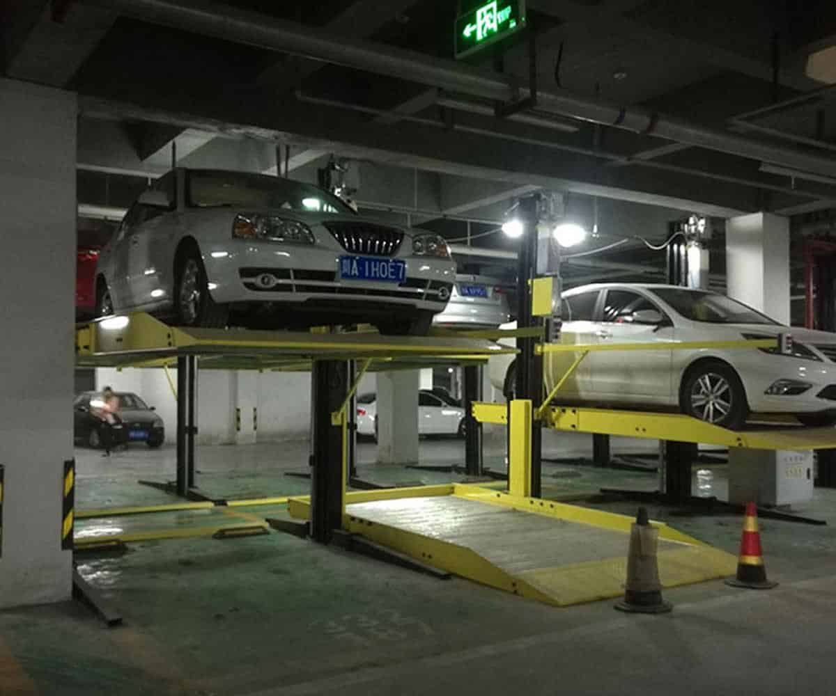 雙層升降平移機(jī)械停車庫租賃.jpg