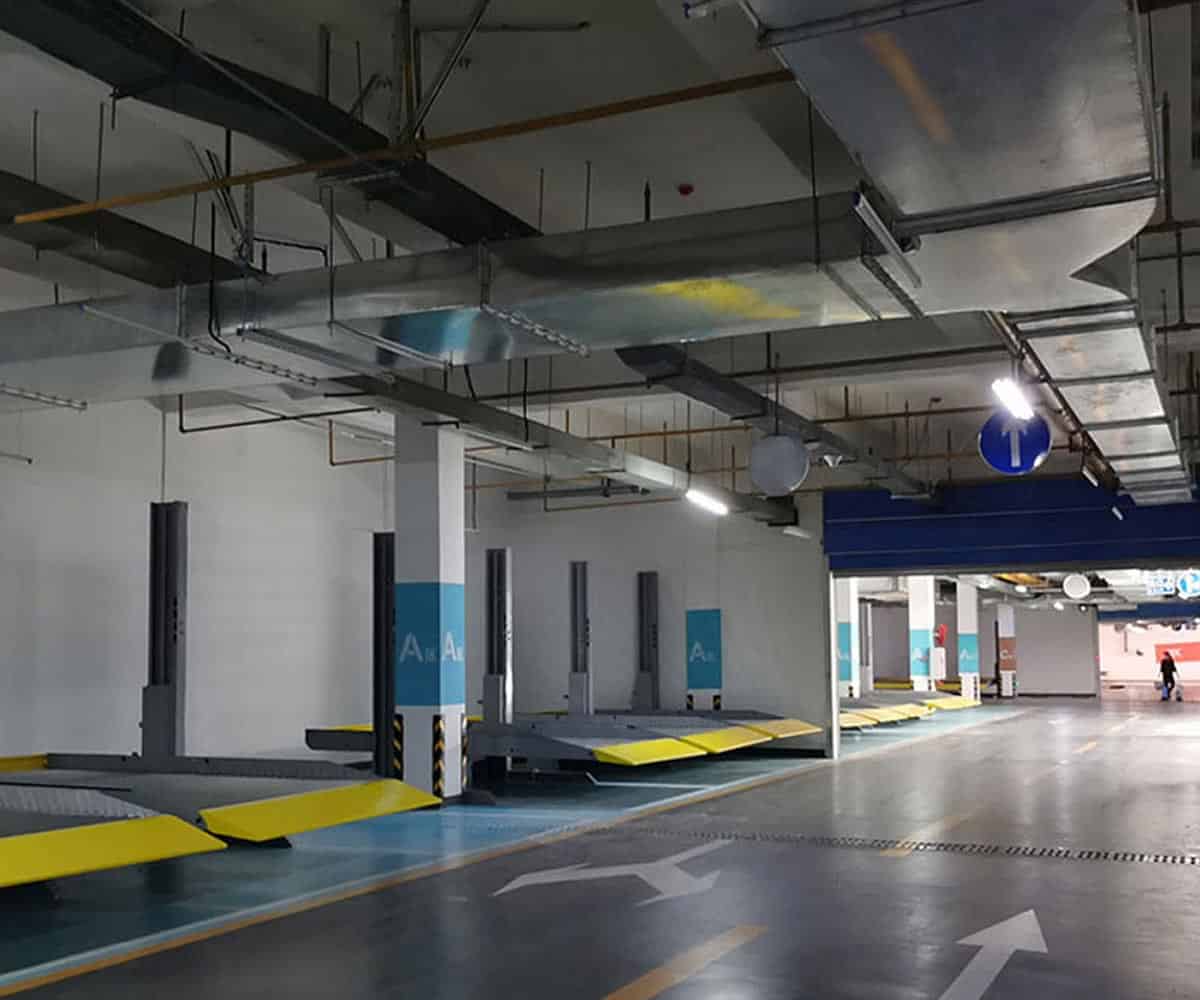 雙層升降平移停車立體車庫短租.jpg