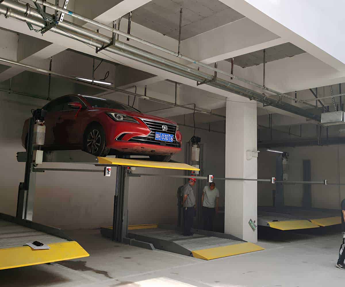 四柱機(jī)械式停車設(shè)備介紹及分類