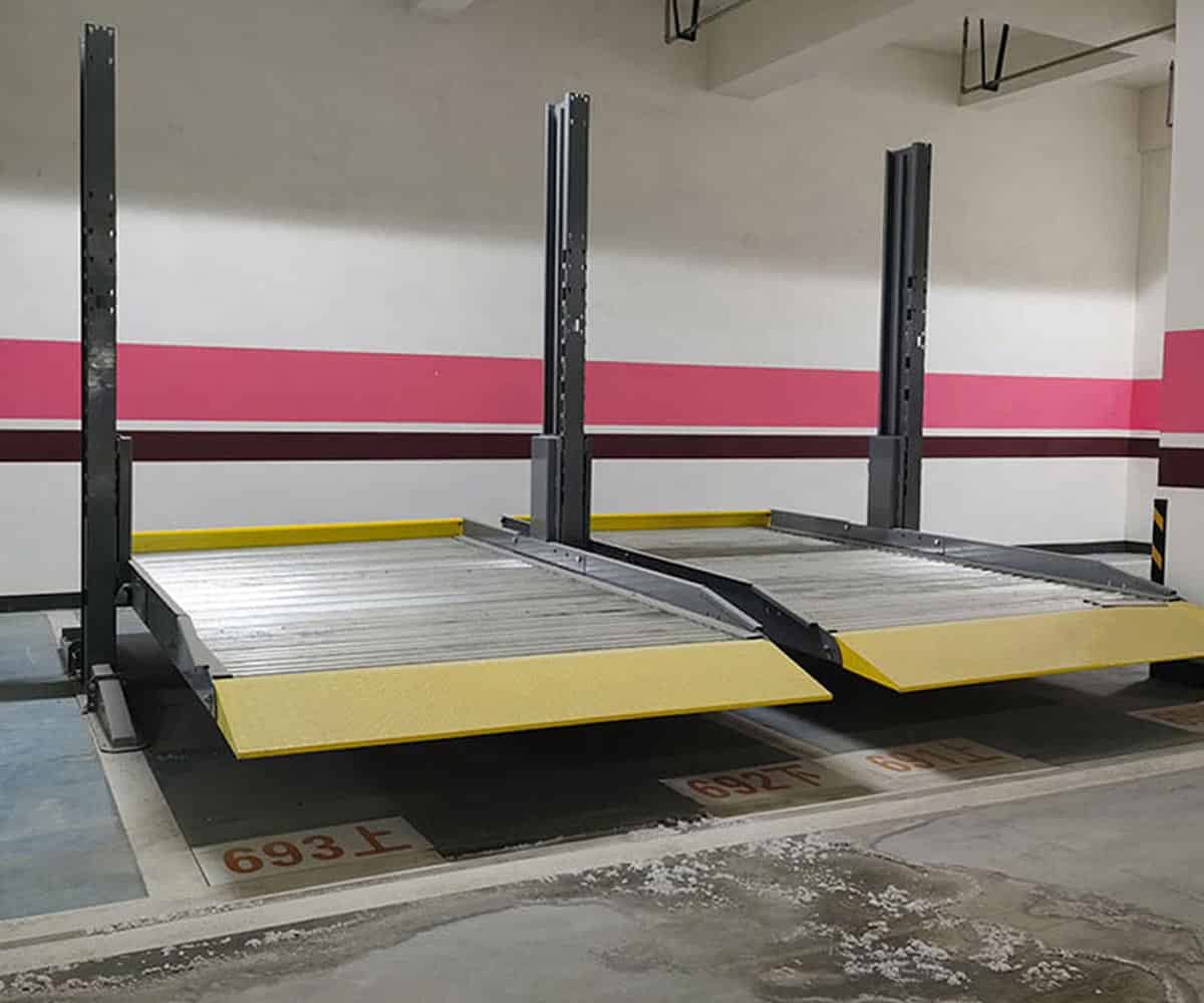 雙層升降平移機械式停車設備回購.jpg